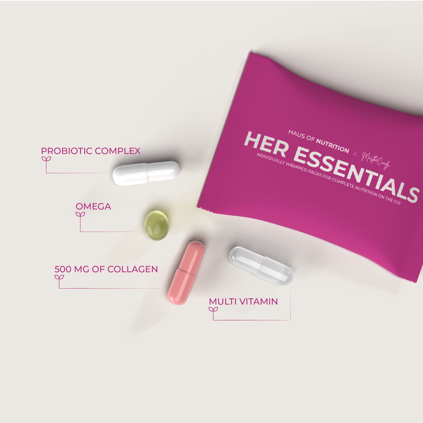 Her Essentials – By Must Be Cindy x Haus of Nutrition